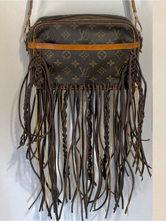 Louis Vuitton Handbags - Authentic Louis Vuitton Vintage Compiegne Custom Fringed Crossbody with COA